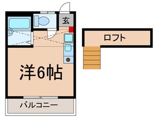 サンホワイト井頭Ｂの物件間取画像